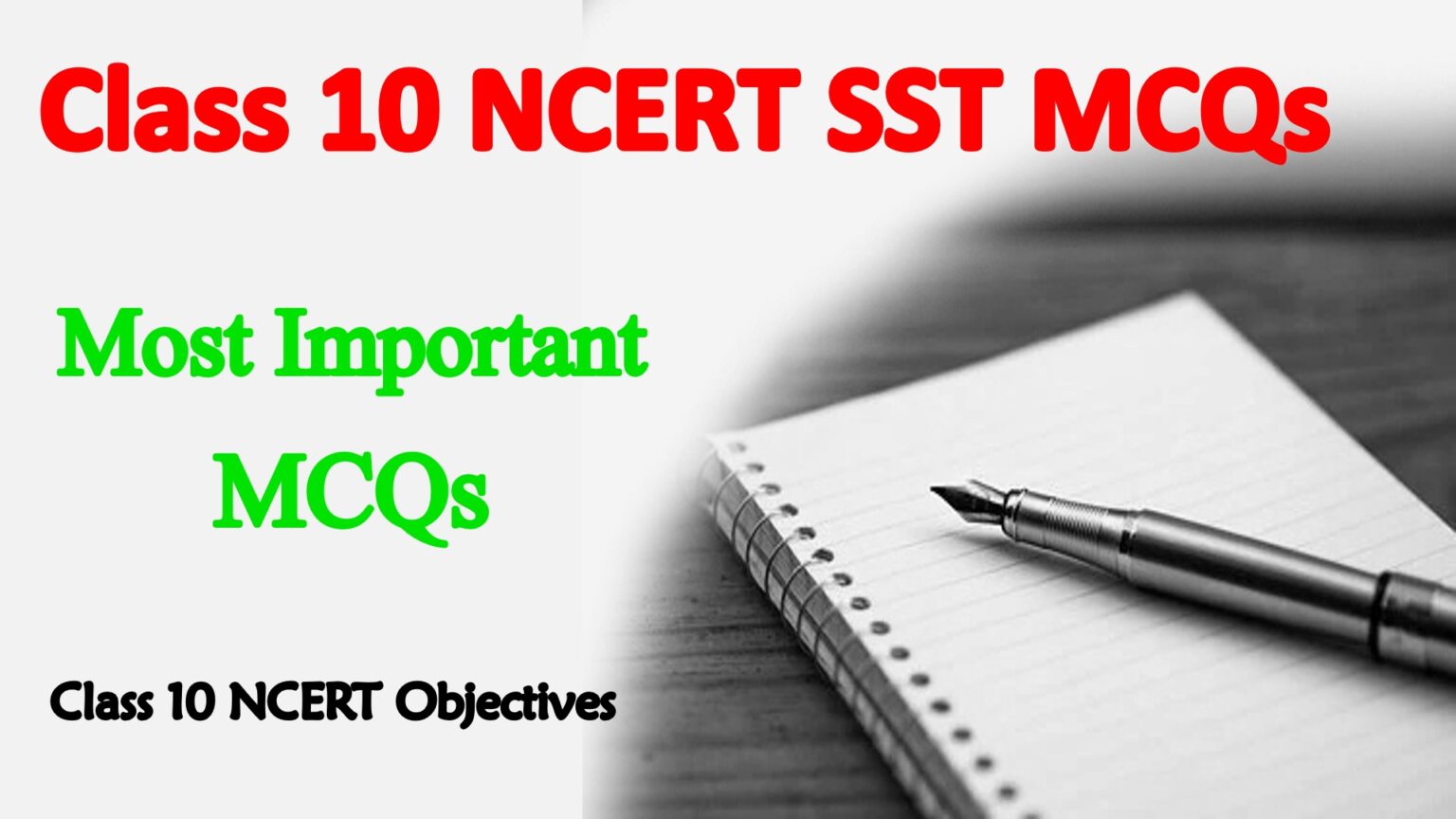 Class 10th ncert Social Science Objective Questions | SST MCQs in Hindi ...